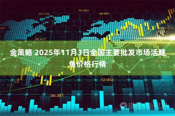 金策略 2025年11月3日全国主要批发市场活鲤鱼价格行情